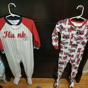 Carter's footed pajamas size 24 months